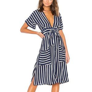 Faithfull The Brand Milan Midi Dress Size S